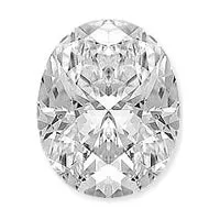 2.77 Carat Oval Lab Grown Diamond