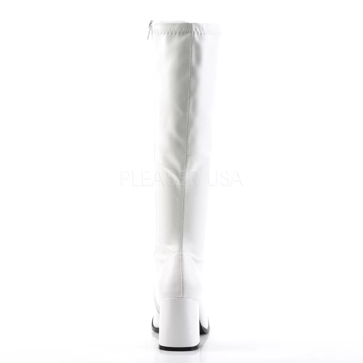 3 Inch Heel GOGO-300 White Pu