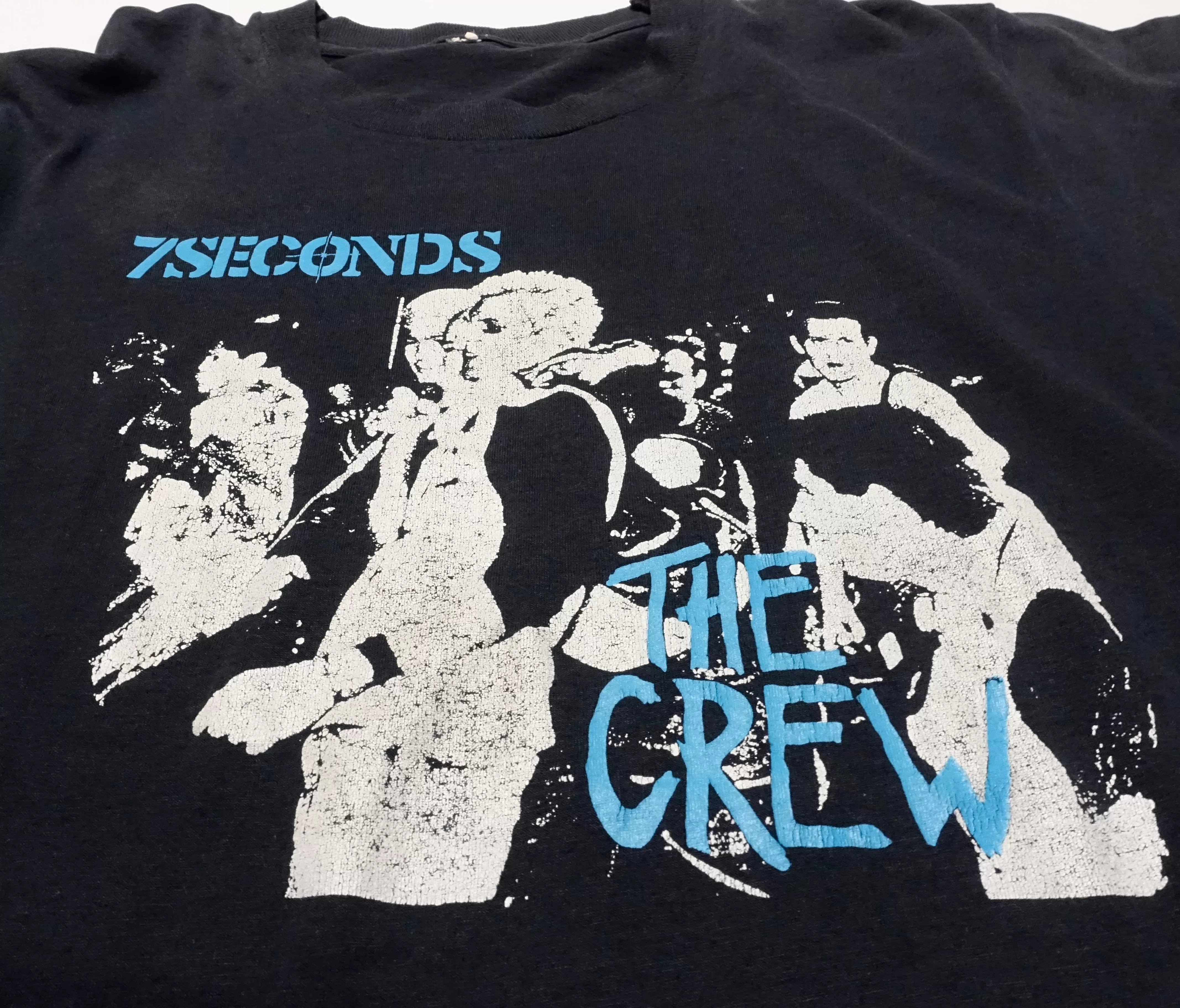 7 Seconds – the Crew Tour Fall 1984 Tour Shirt Size Large