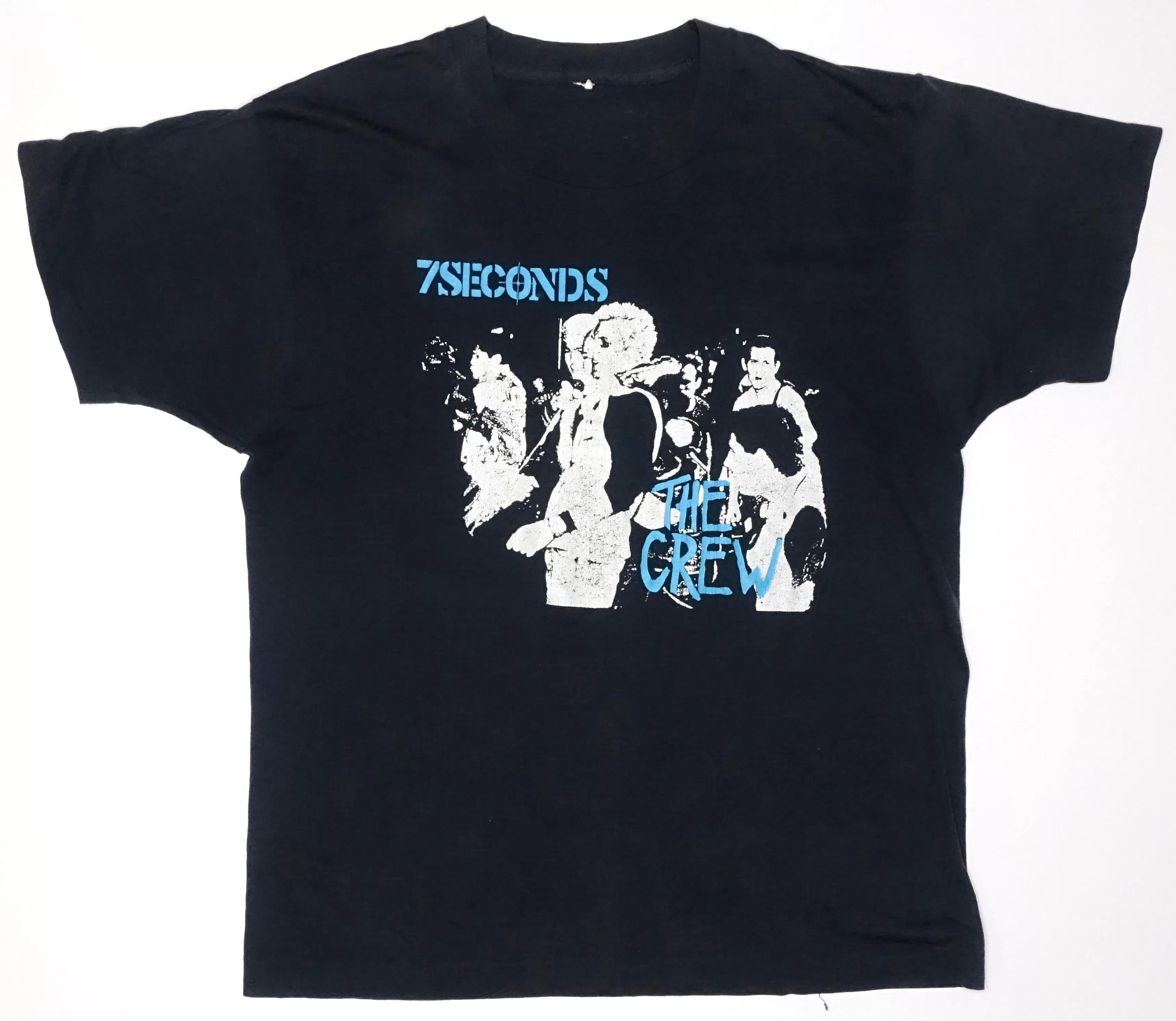 7 Seconds – the Crew Tour Fall 1984 Tour Shirt Size Large