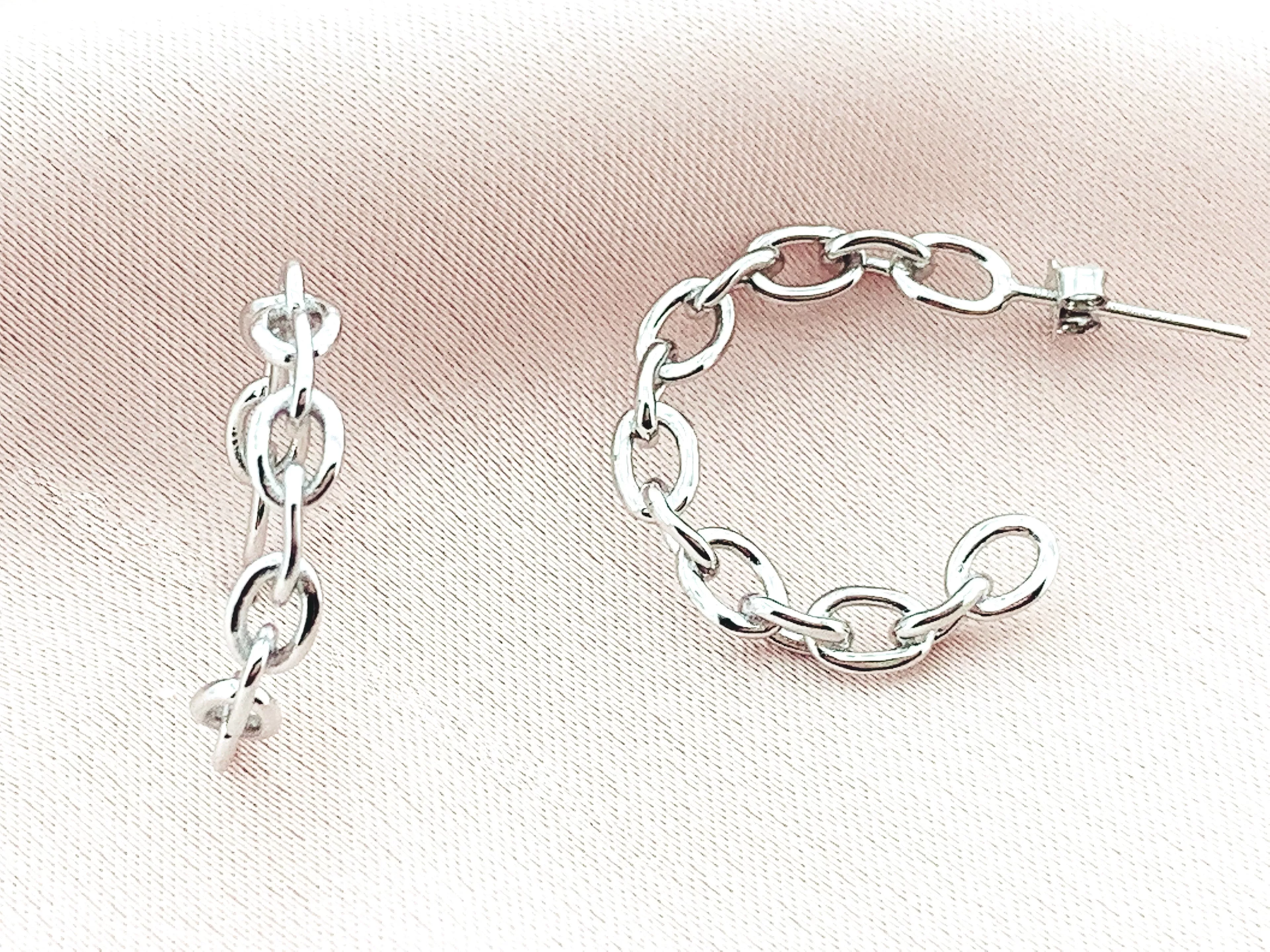 925 Silver Hoop Earring