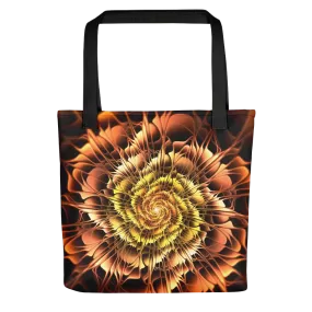 Abstract FLower 01 Tote Bag