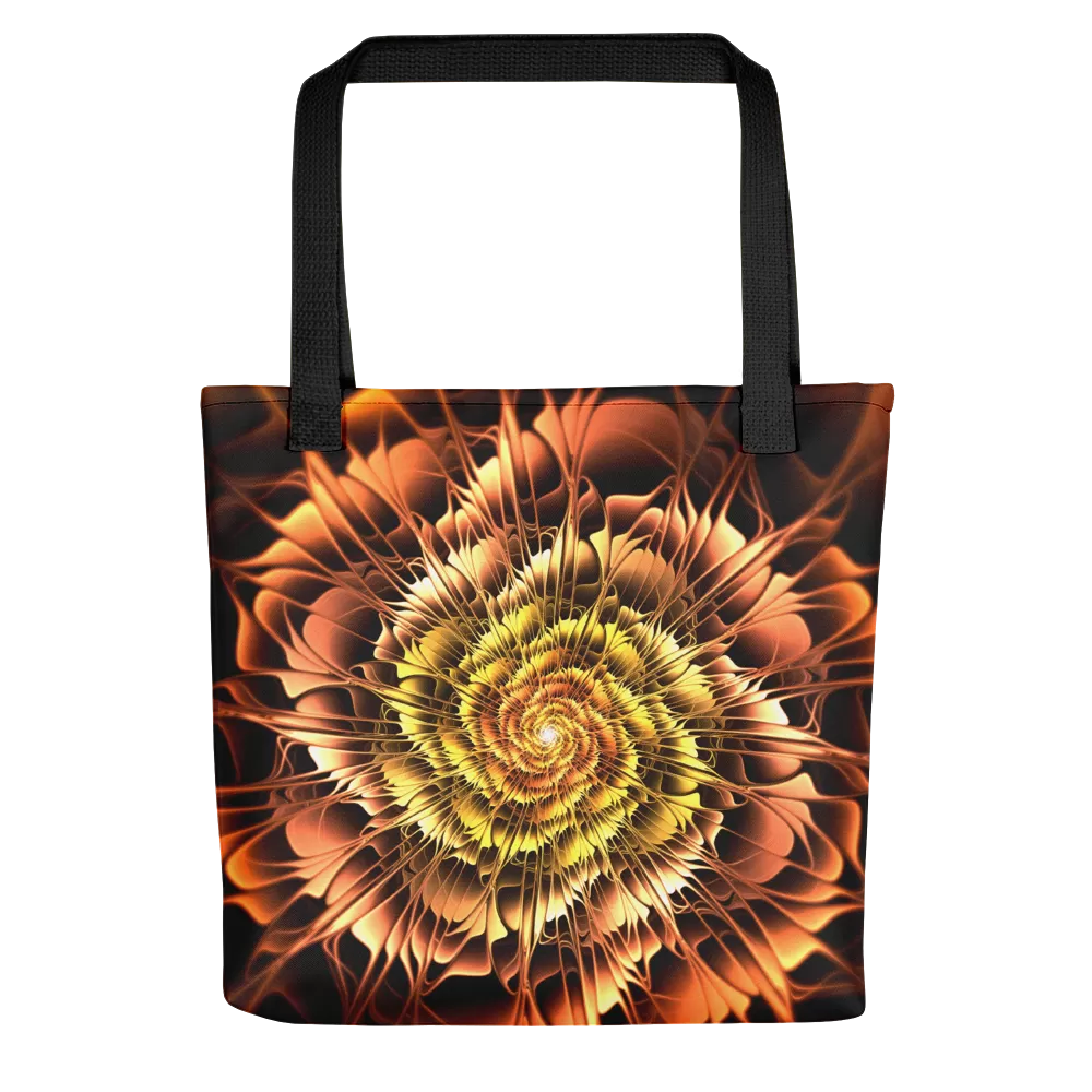 Abstract FLower 01 Tote Bag