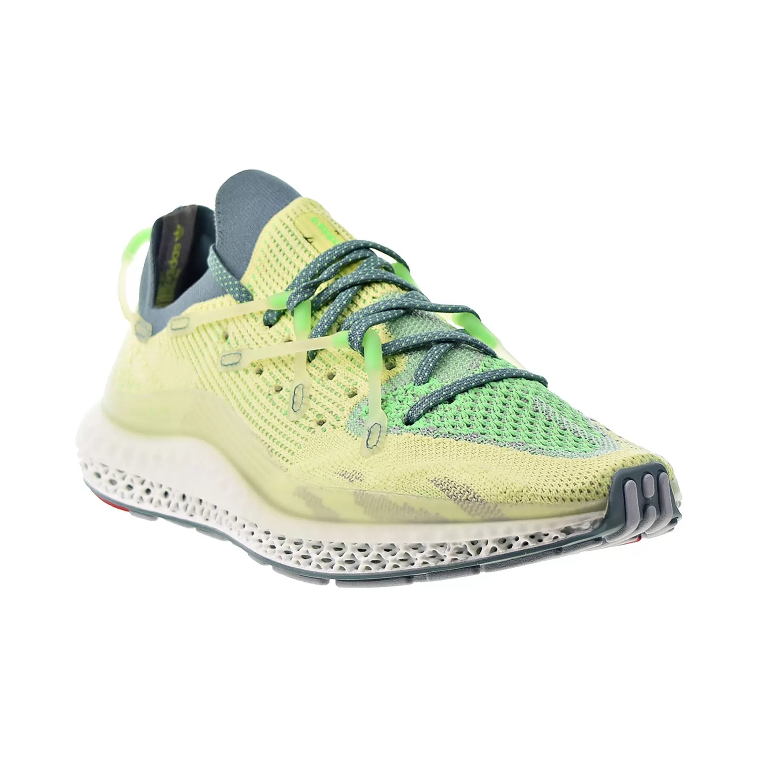 Adidas 4D Fusio Men's Shoes Yellow-Green-Grey