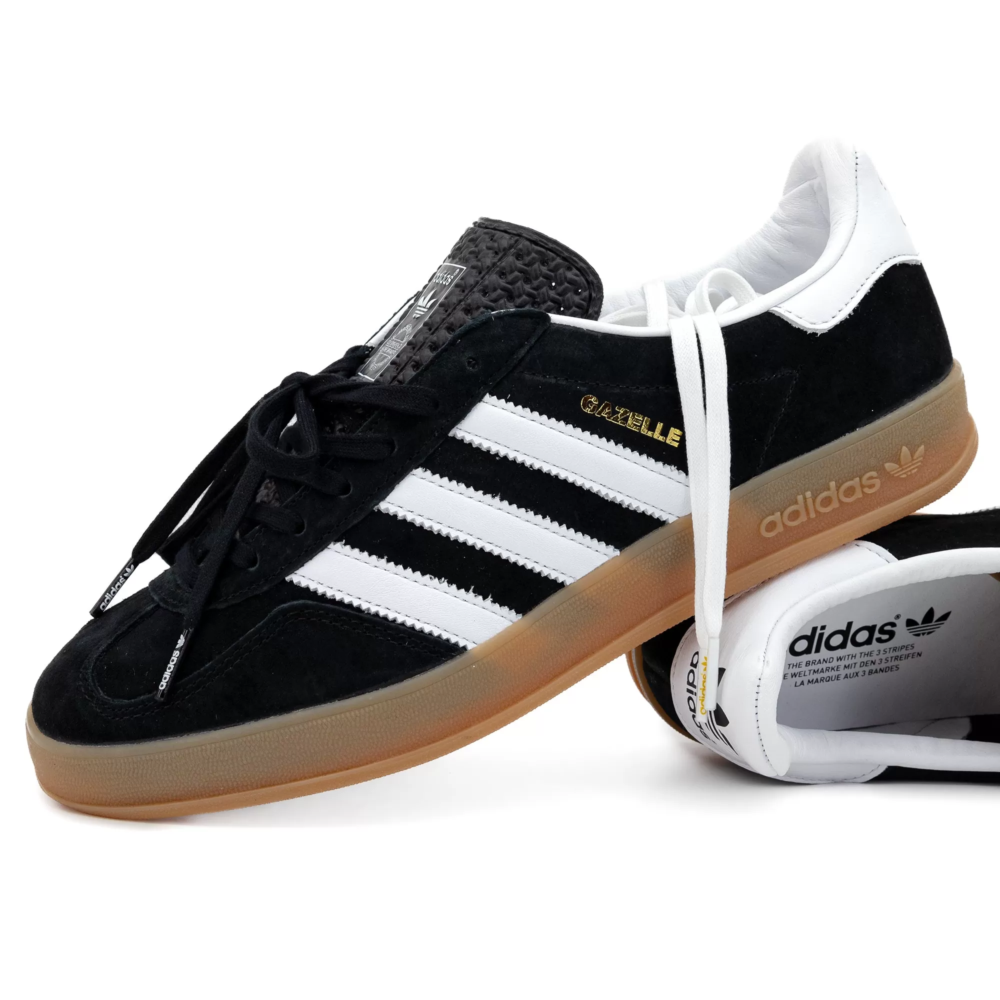 adidas Gazelle Indoor Core Black/Cloud White H06259