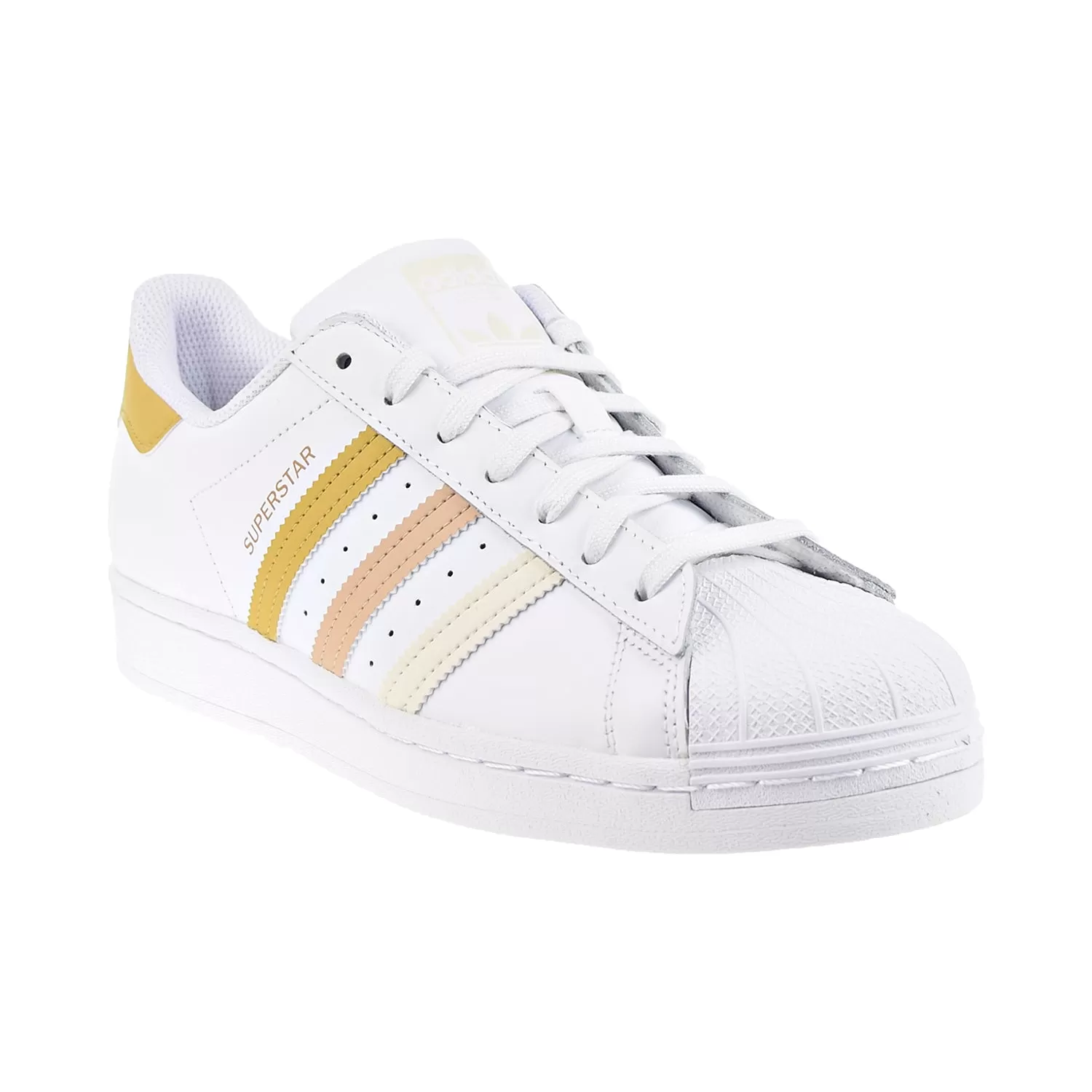 Adidas Superstar Men's Shoes White/Golden Beige