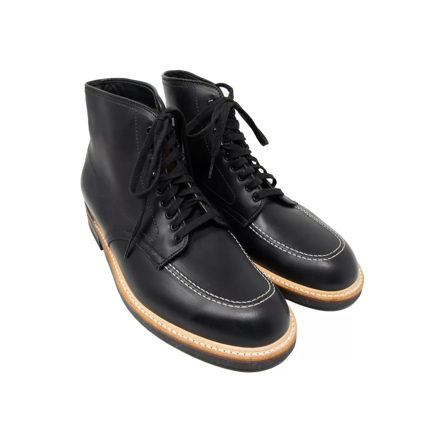 Alden 401 Indy Boot Black Calfskin