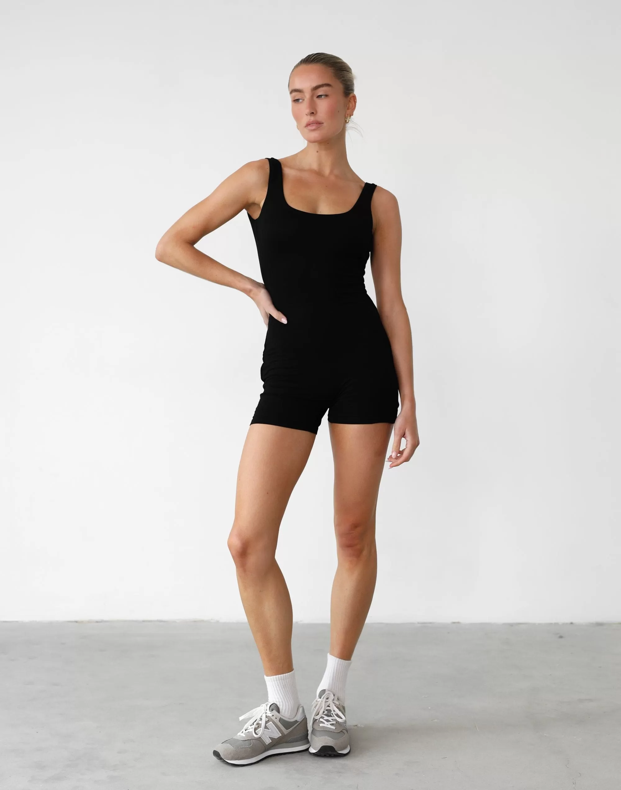 Amazia Playsuit (Black)