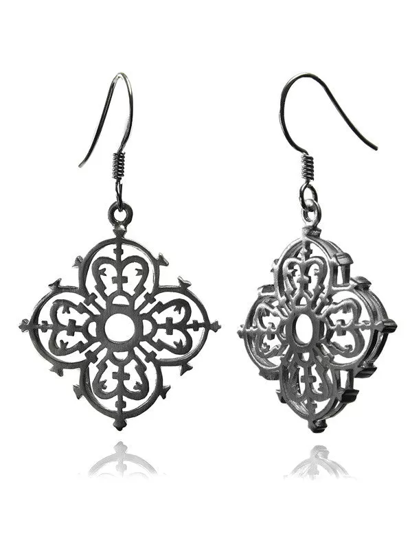 Arabesque Flower Earrings