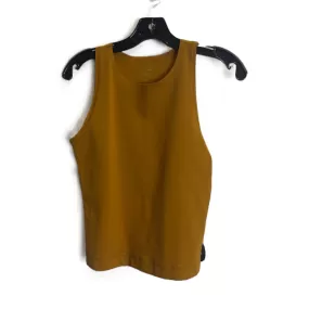 Athletic Tank Top By Calia In Yellow, Size: M