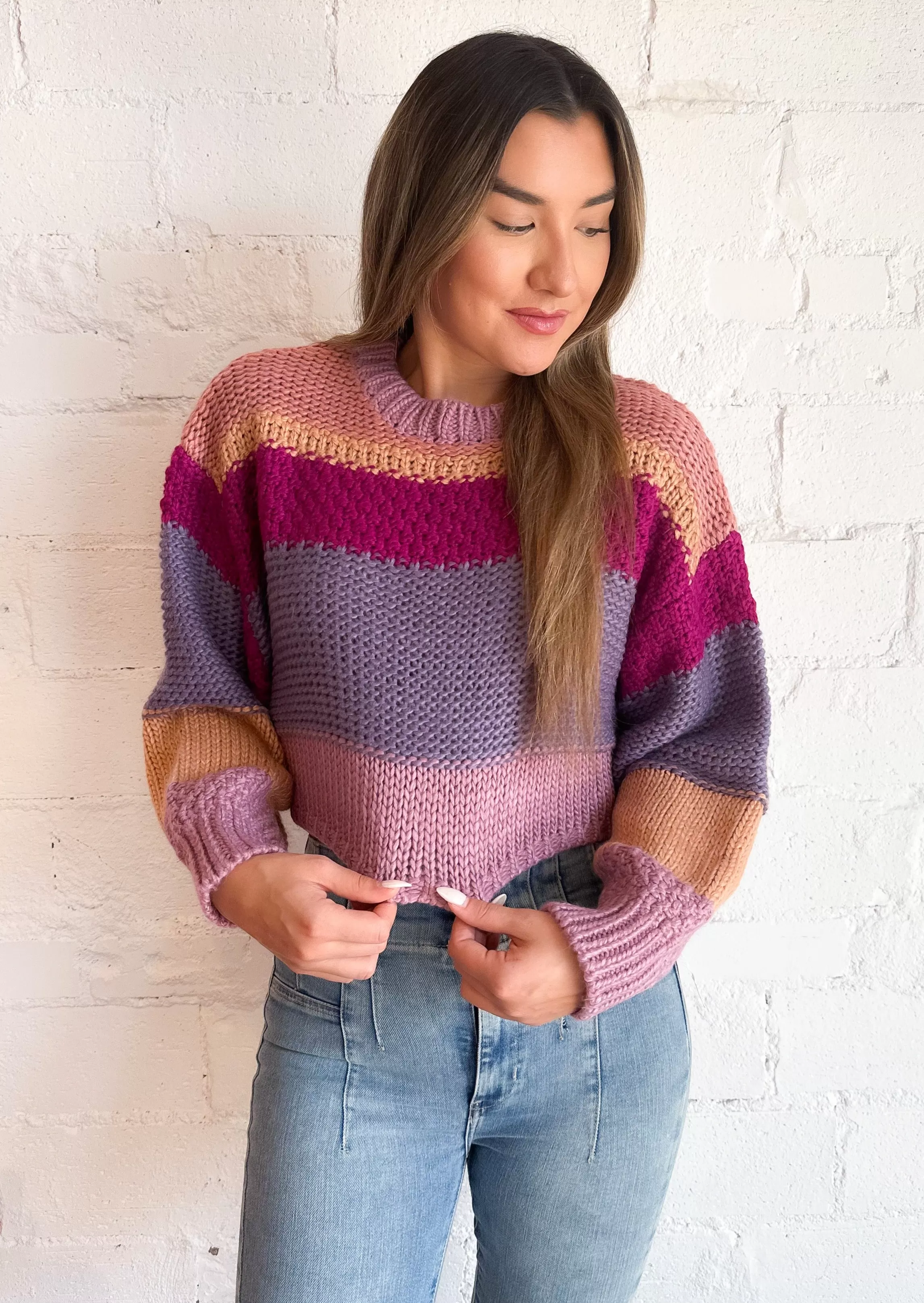 Avery Crop Sweater