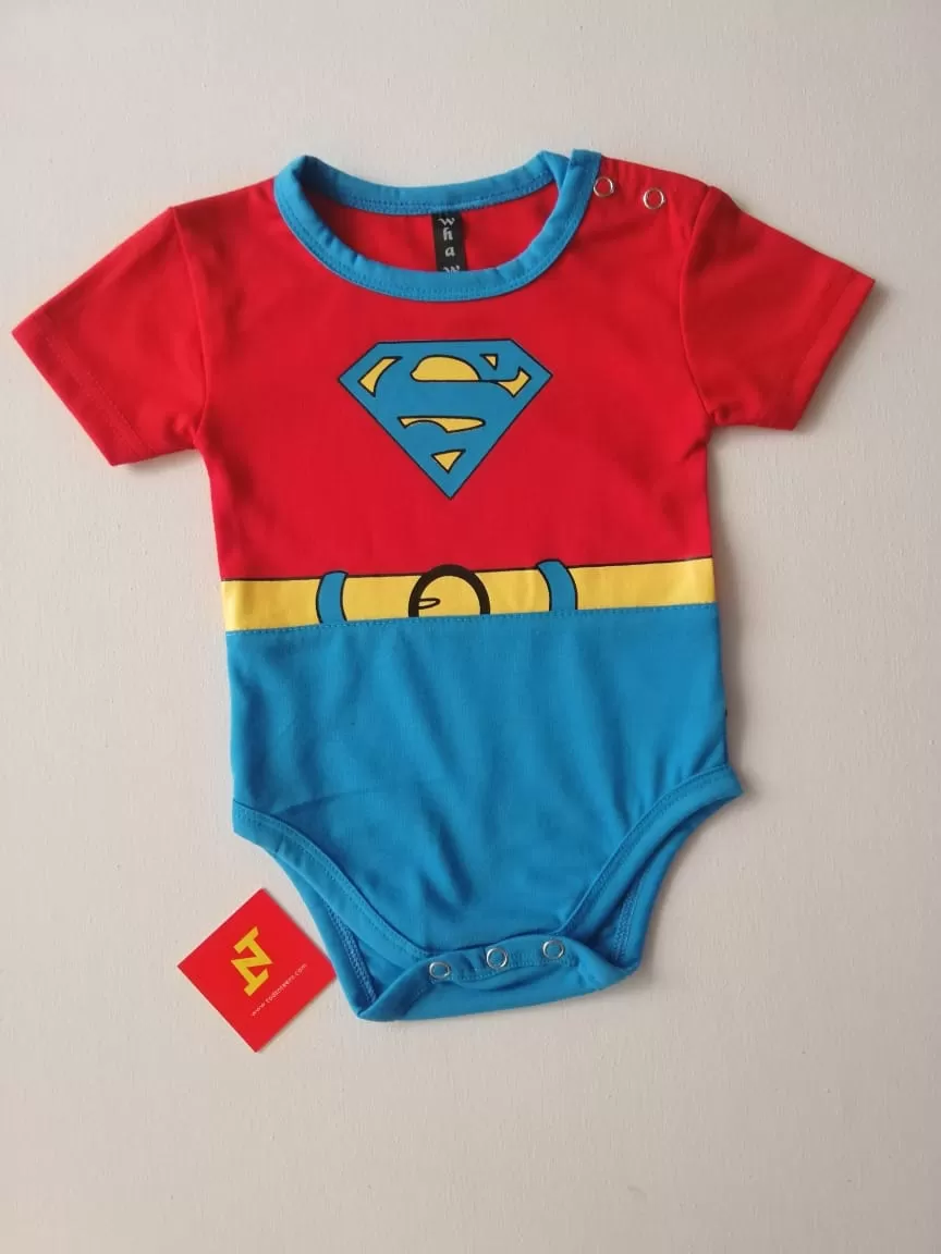 B6(SB04)- SuperMan Bodysuit