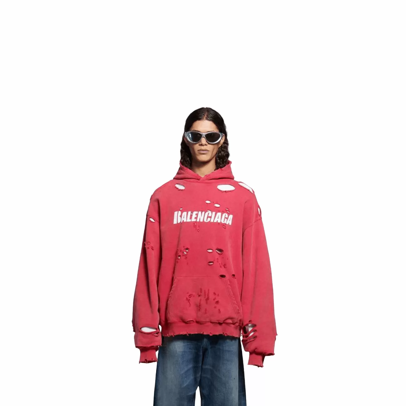 Balenciaga Destroyed Men's Hoodie