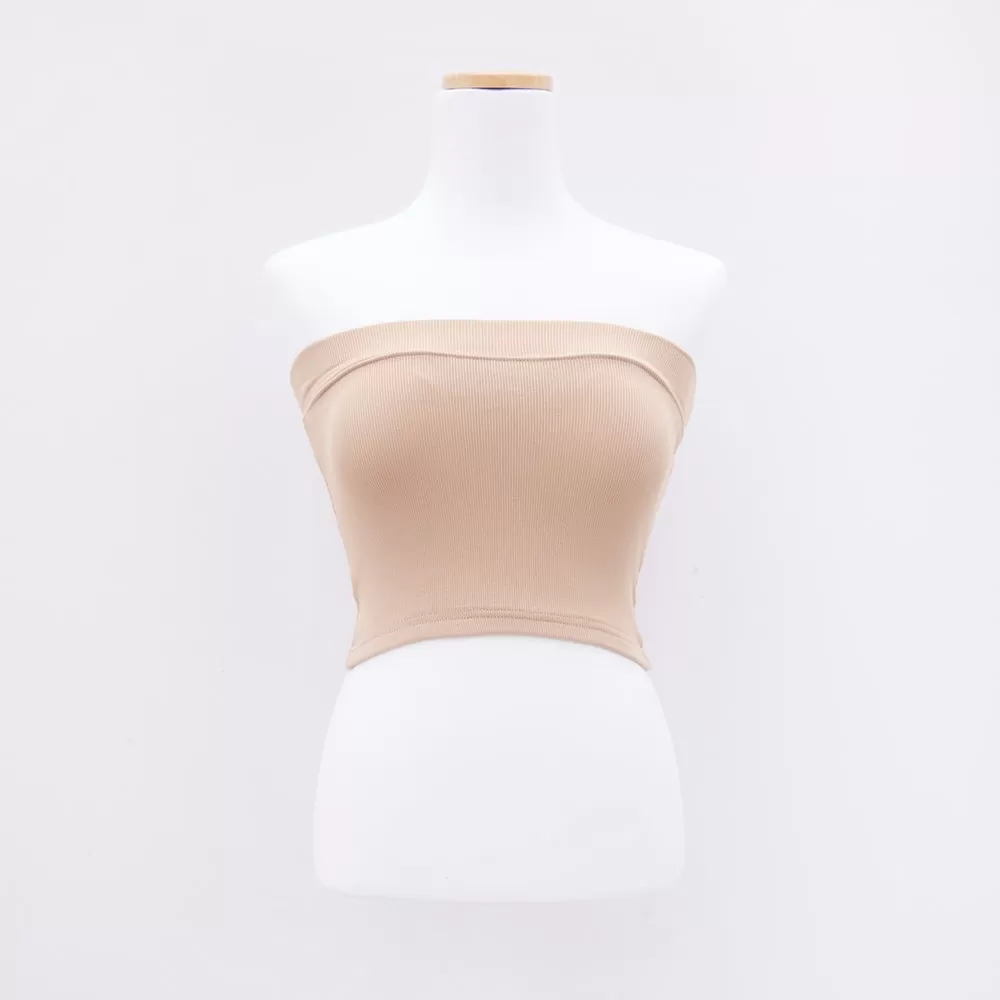 Basic Cropped Tube Top L1002