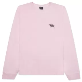 Basic Pigment Dyed L/S Tee - Blush