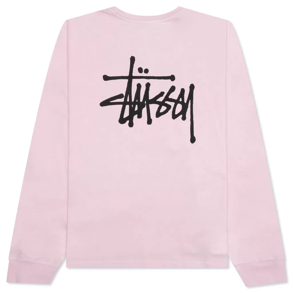 Basic Pigment Dyed L/S Tee - Blush