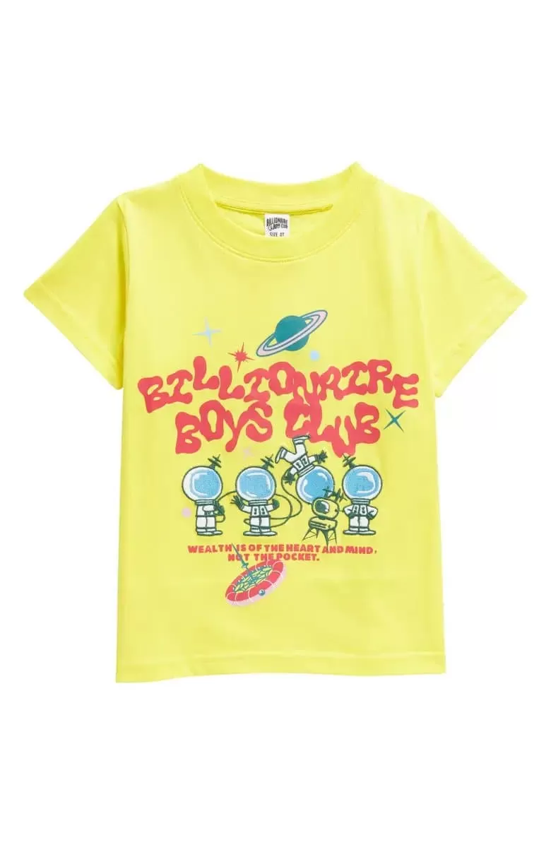 Billionaire Boys Club Kids BB Field Trip SS Knit (Blazin Yellow)