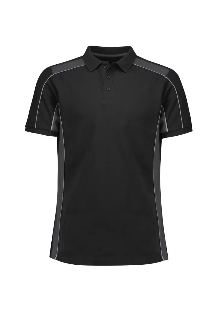 Biz Collection Unisex Grid Short Sleeve Polo (P413US)