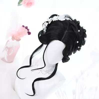 Black Curly Lolita Wig SD00976