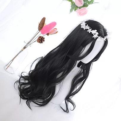 Black Curly Lolita Wig SD00976