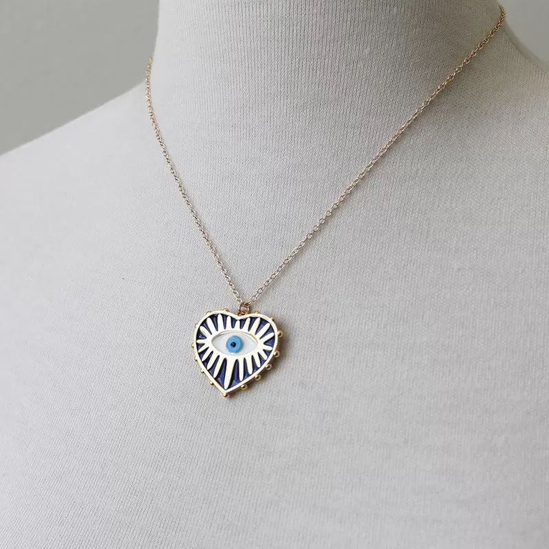 Bold Evil Eye Necklace