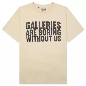 Boring Tee - Antique White