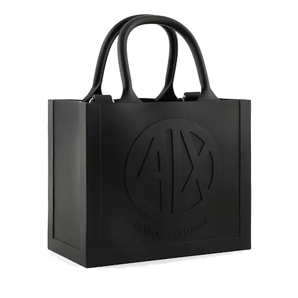 Borsa Donna a Mano con Tracolla ARMANI EXCHANGE Colore Nero Misura Piccola