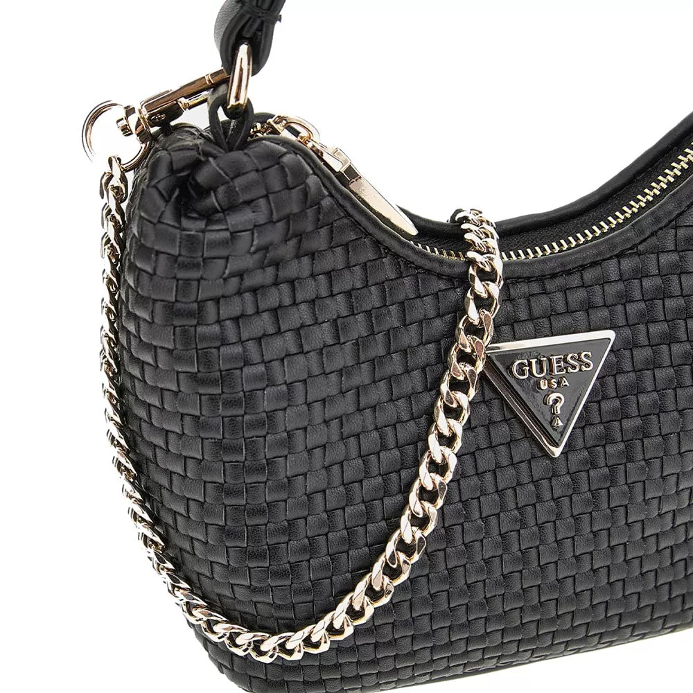 Borsa Donna a Mano GUESS Chiusa con Zip Linea Etel colore Nero