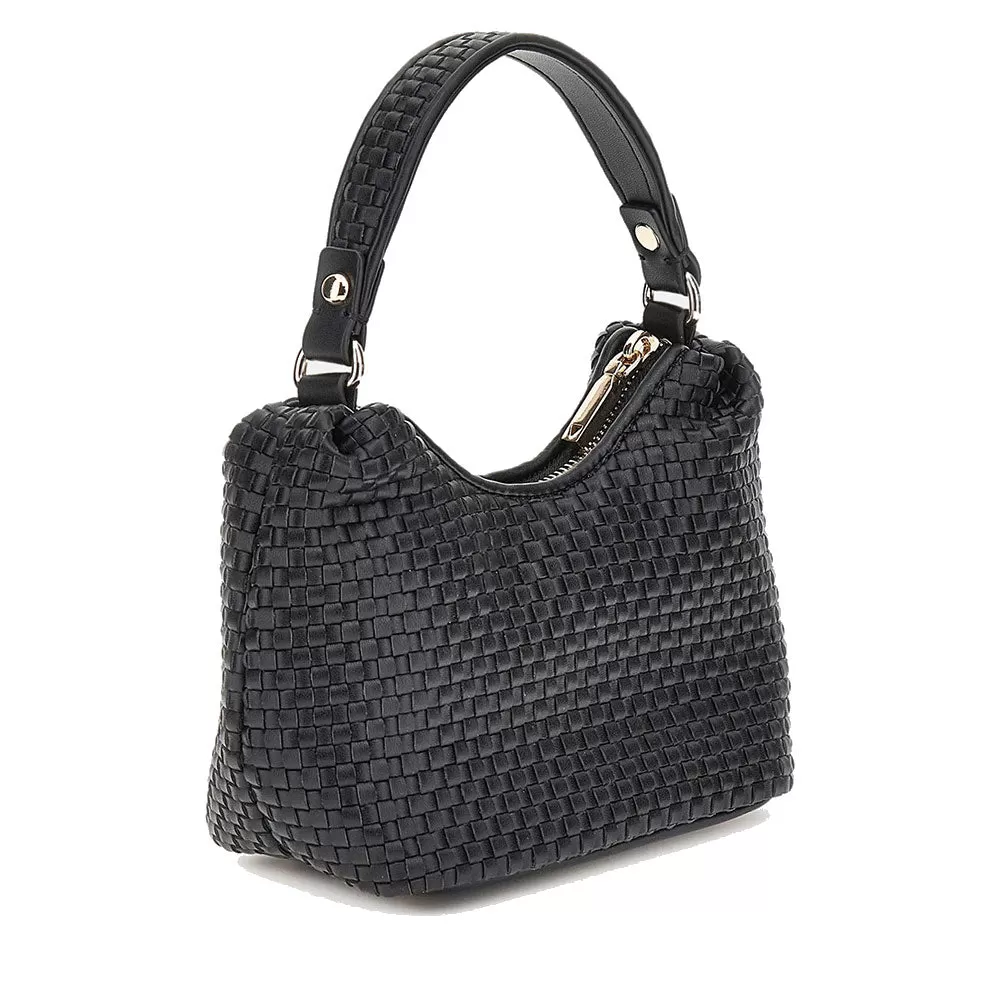 Borsa Donna a Mano GUESS Chiusa con Zip Linea Etel colore Nero