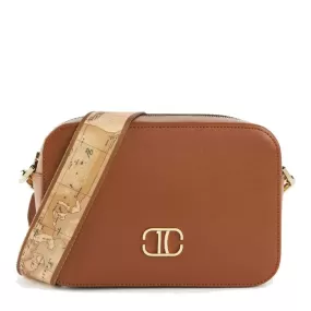 Borsa Donna a Tracolla 1A Classe Alviero Martini linea Geo Winter Dream in Pelle Marrone GZ37