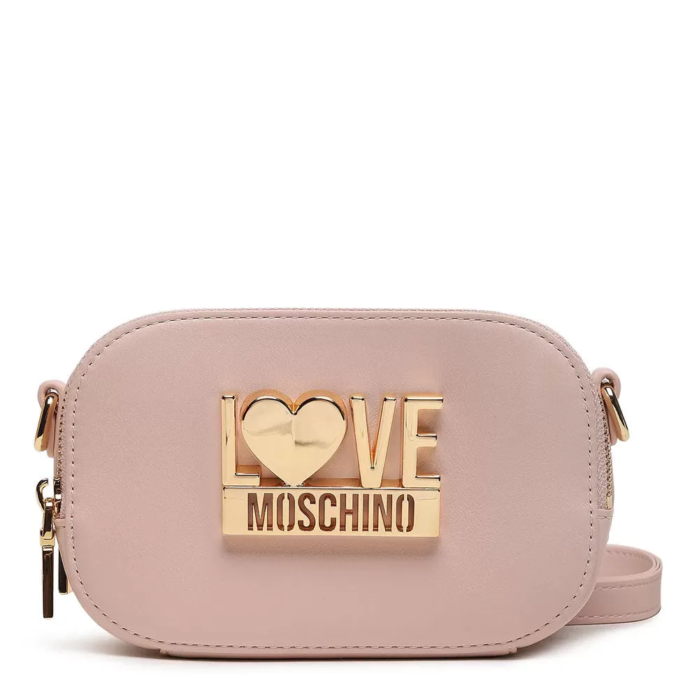 Borsa Donna a Tracolla LOVE MOSCHINO linea Wanderlust color Cipria