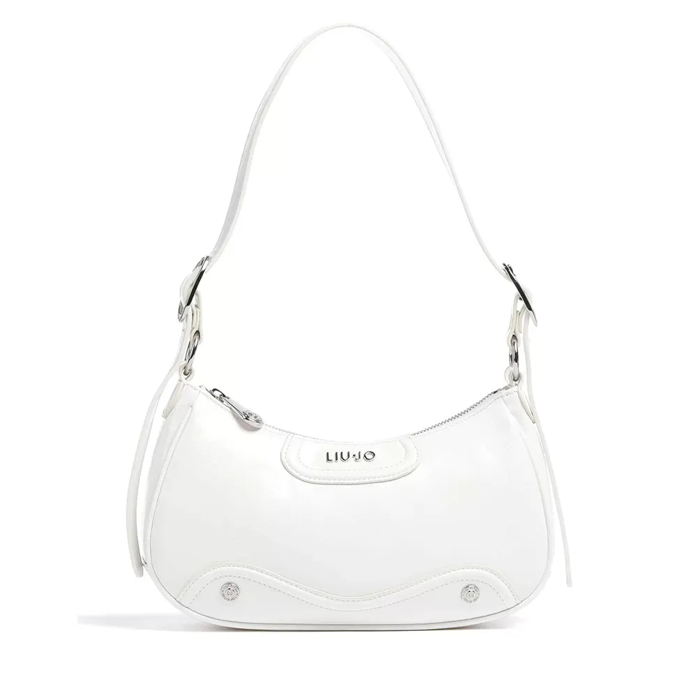 Borsa Donna Hobo Lucida LIU JO Silk Off White