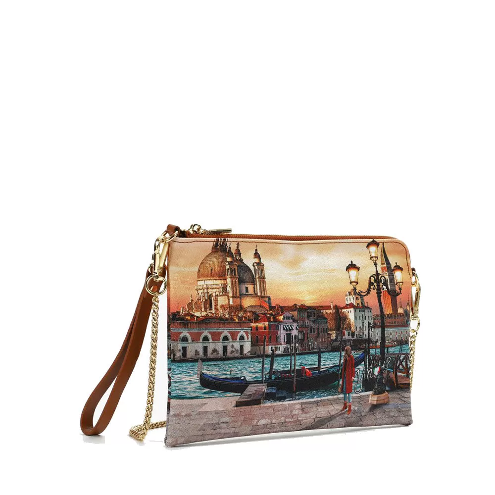 Borsa Donna Y NOT Pochette con Tracolla YES-303 Venice Sunset