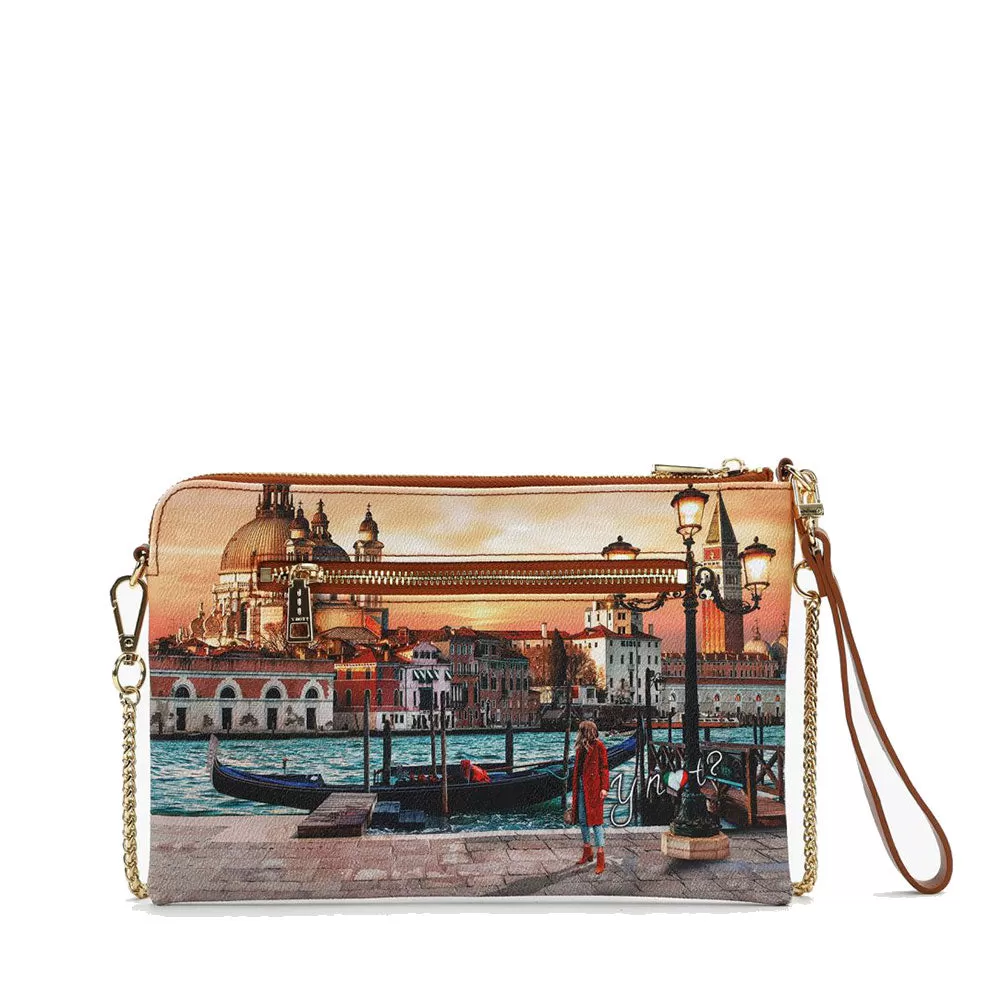 Borsa Donna Y NOT Pochette con Tracolla YES-303 Venice Sunset