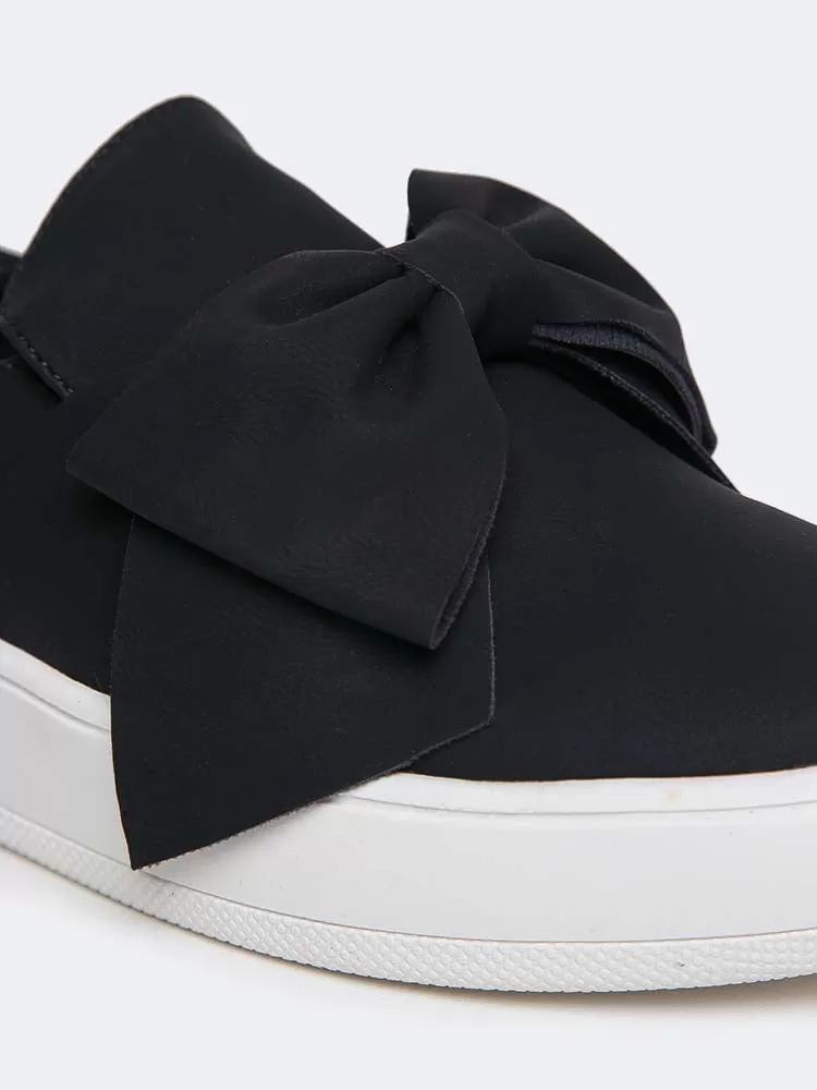 Bow Slip On Sneakers