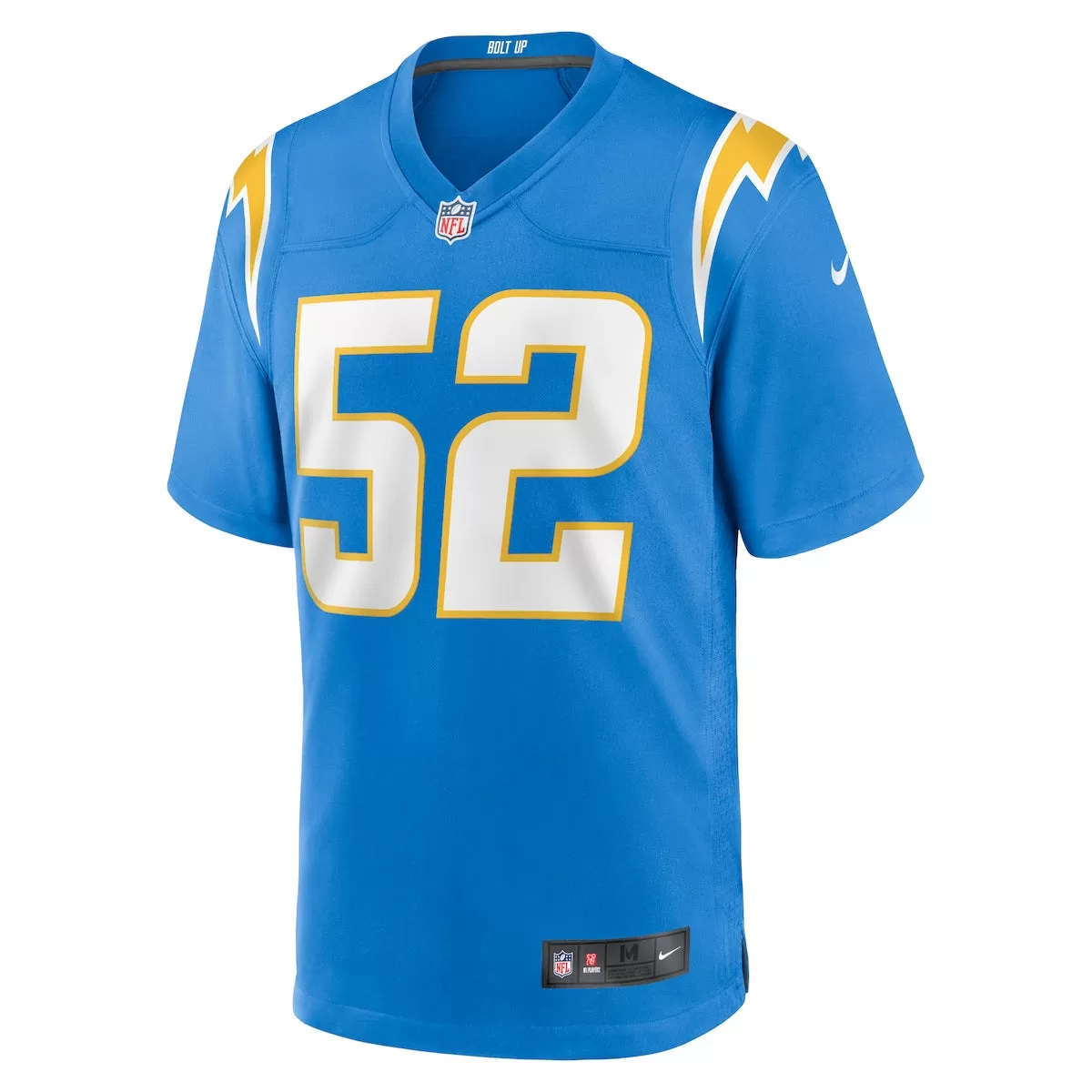 Boys' Grade School Khalil Mack Nike Chargers Game Jersey - Light Blue