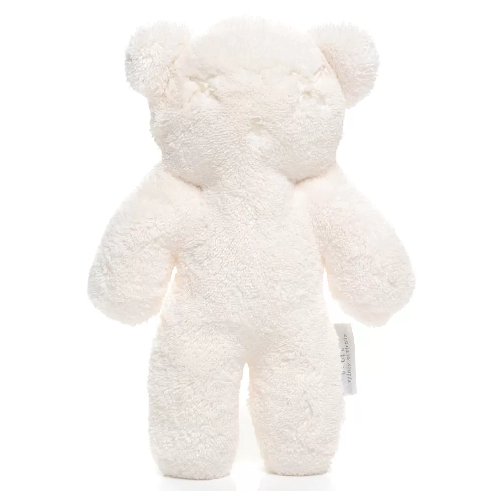 Britt Snuggles Teddy - MILKY WHITE