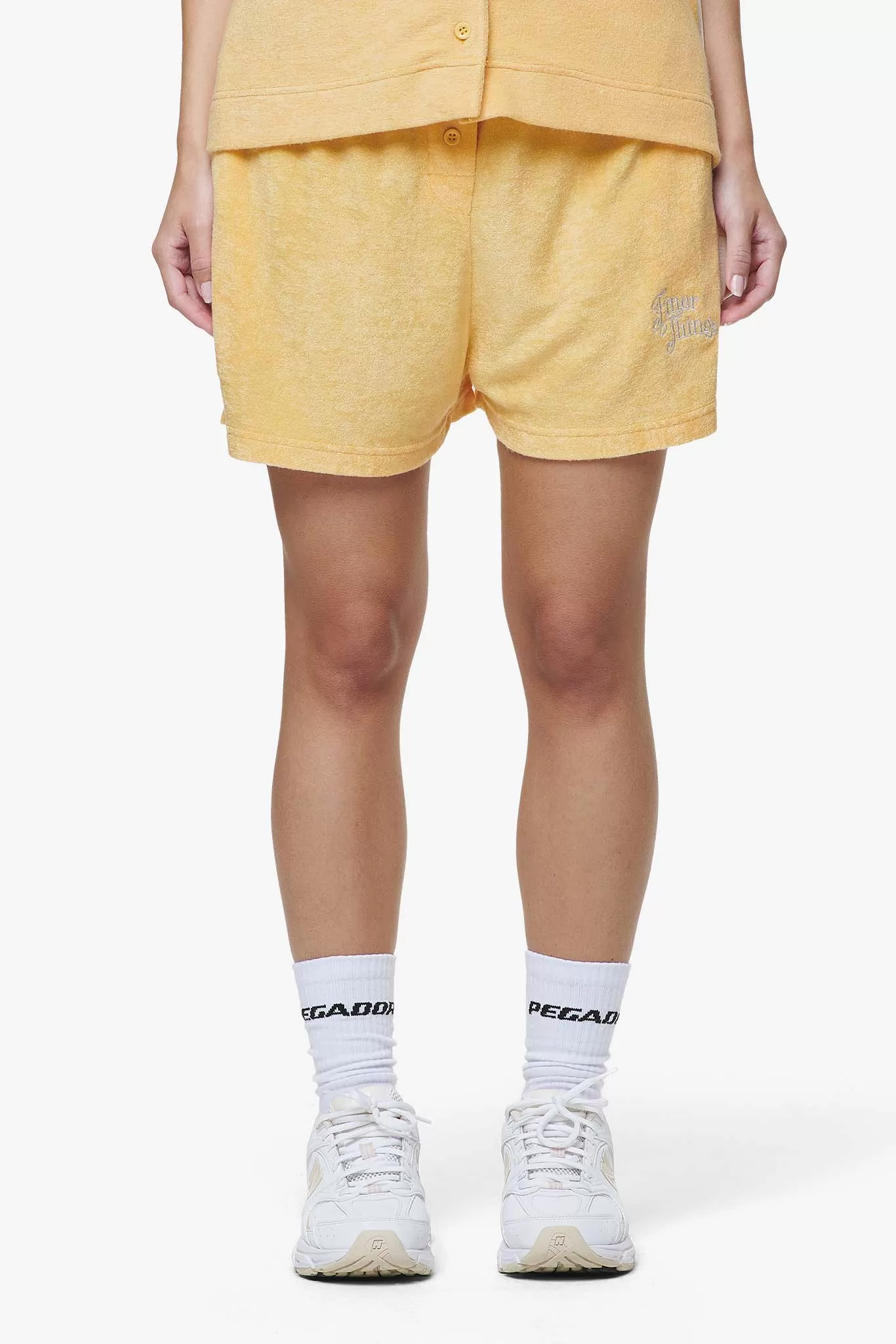 Camucia Frottee Shorts Golden Sun