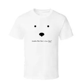 Canadian Polar Bear In Snow Storm TShirt Per Design.