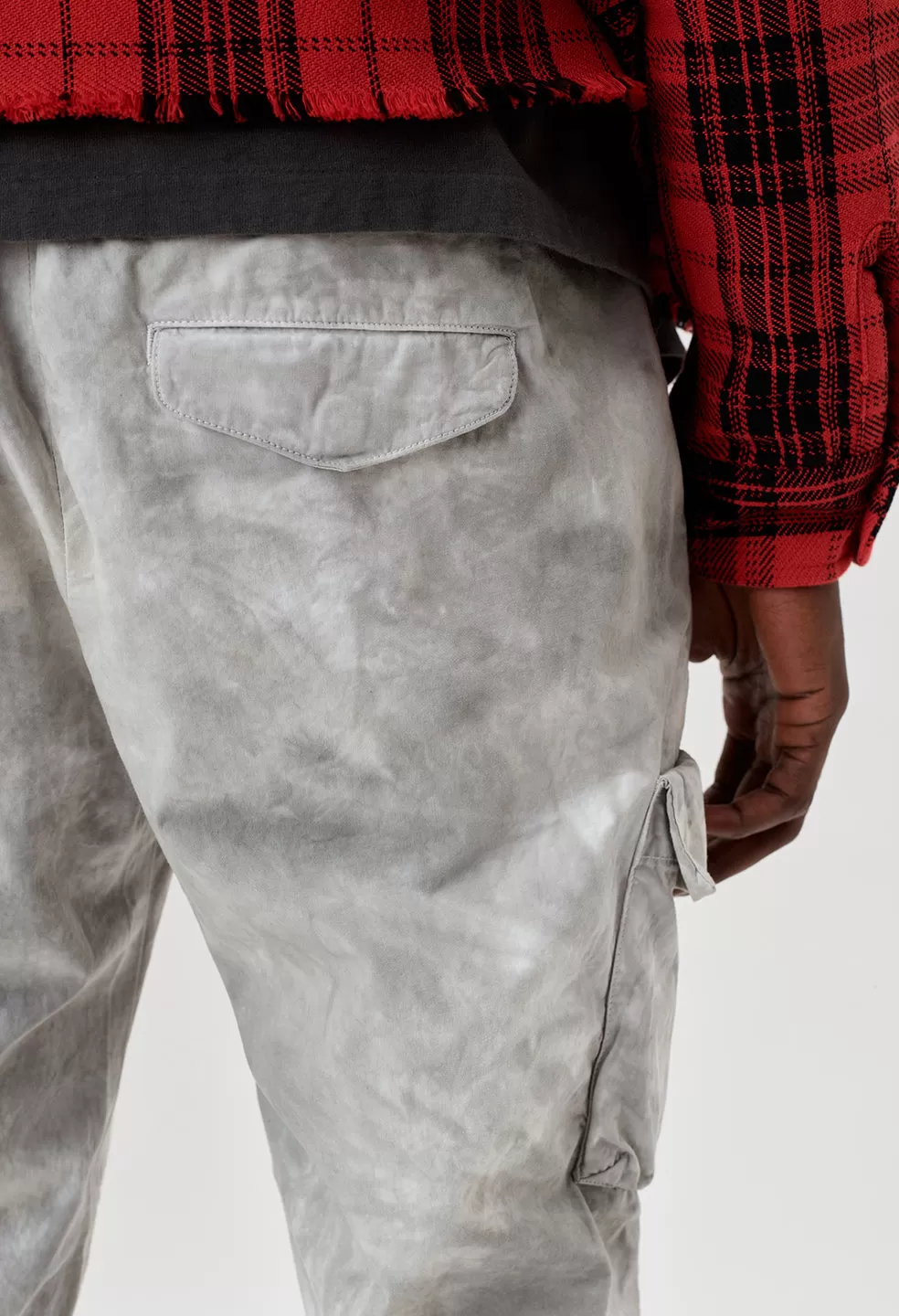 Cargo Pants / Snow Tie Dye