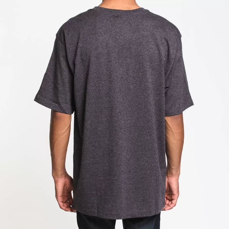 Carhartt K195 Signature Logo Tee Carbon Heather