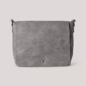 CARTER | Charcoal Classic Messenger Bag