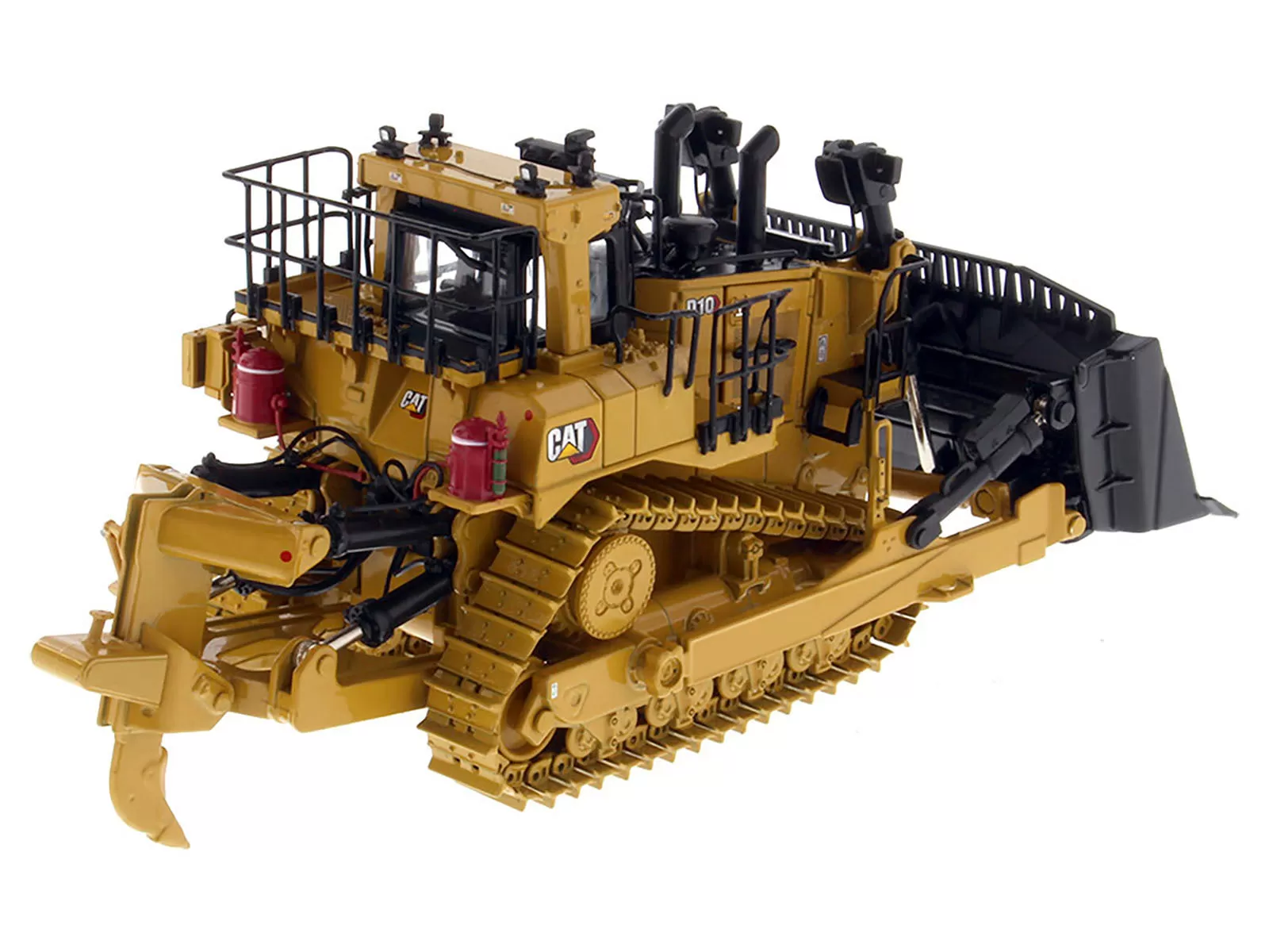 CAT Caterpillar D10 Track Type Dozer Yellow High Line Series 1/50 Diecast Model by Diecast Masters