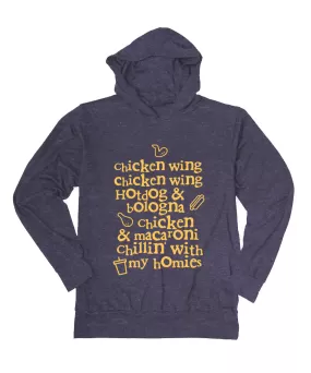 'Chicken Wing' Lightweight Hoodie