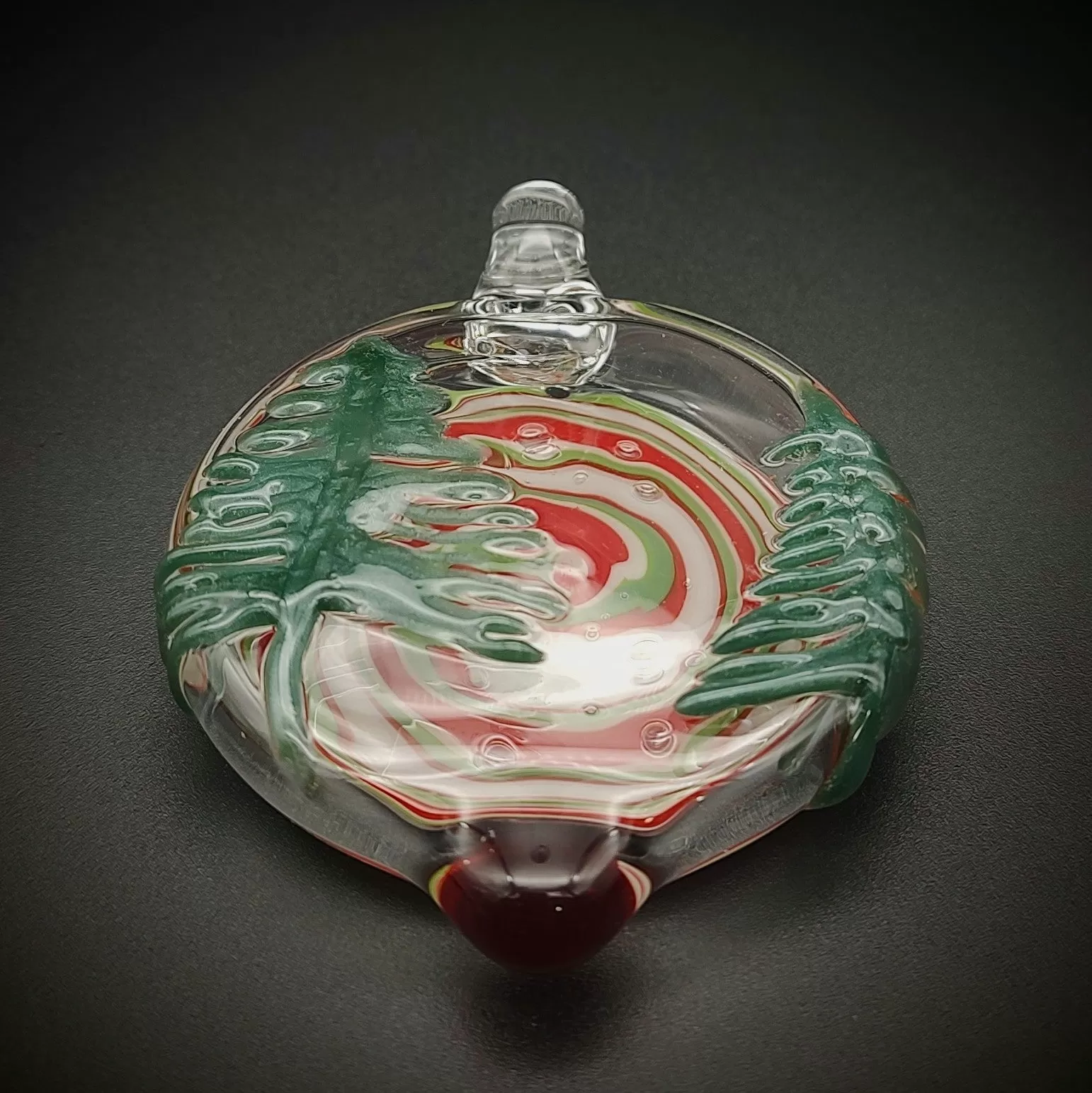 Christmas Tree Round Ornament (discounted) (Ready To Ship)