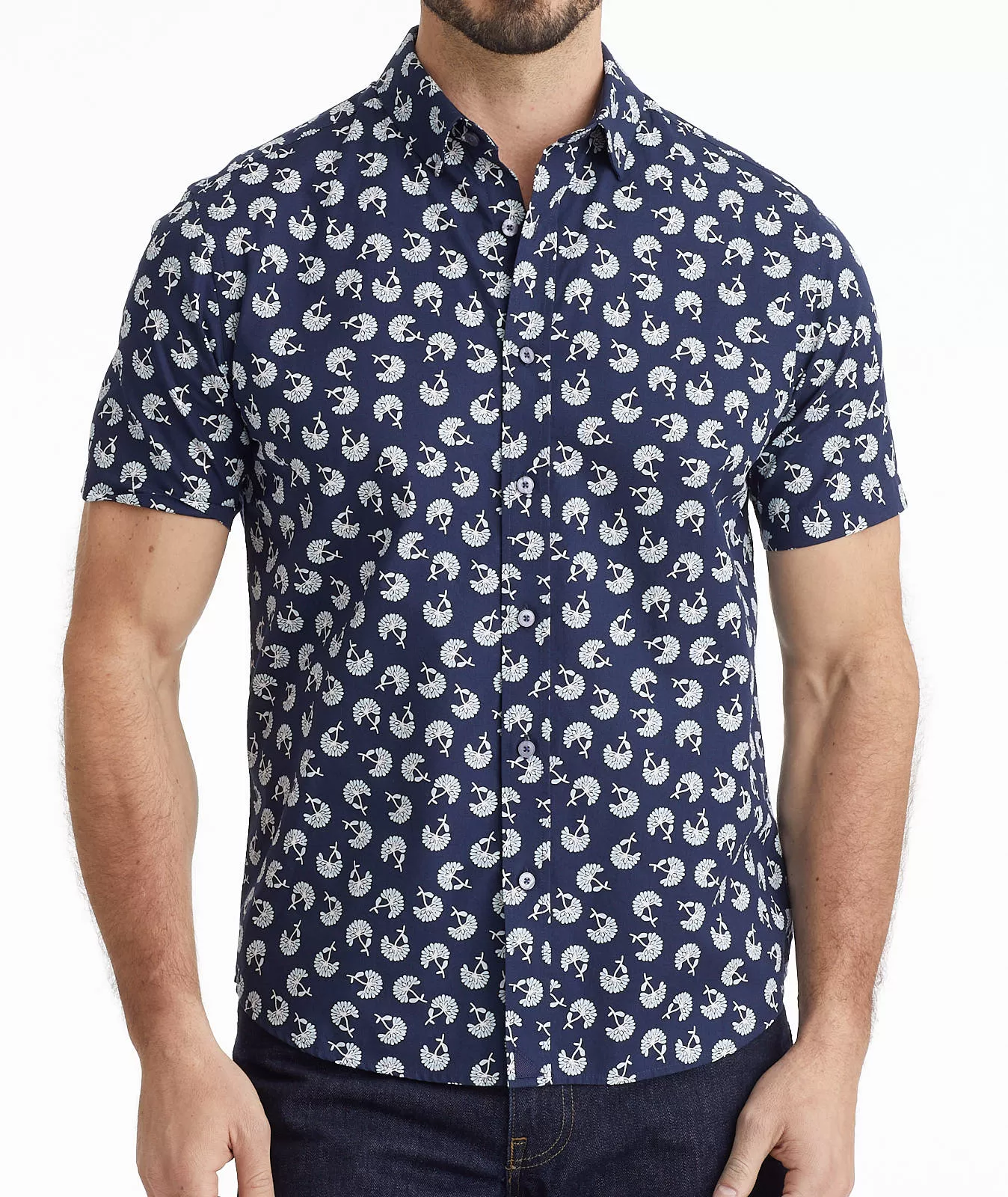 Classic Cotton Short-Sleeve Pinon Shirt - FINAL SALE