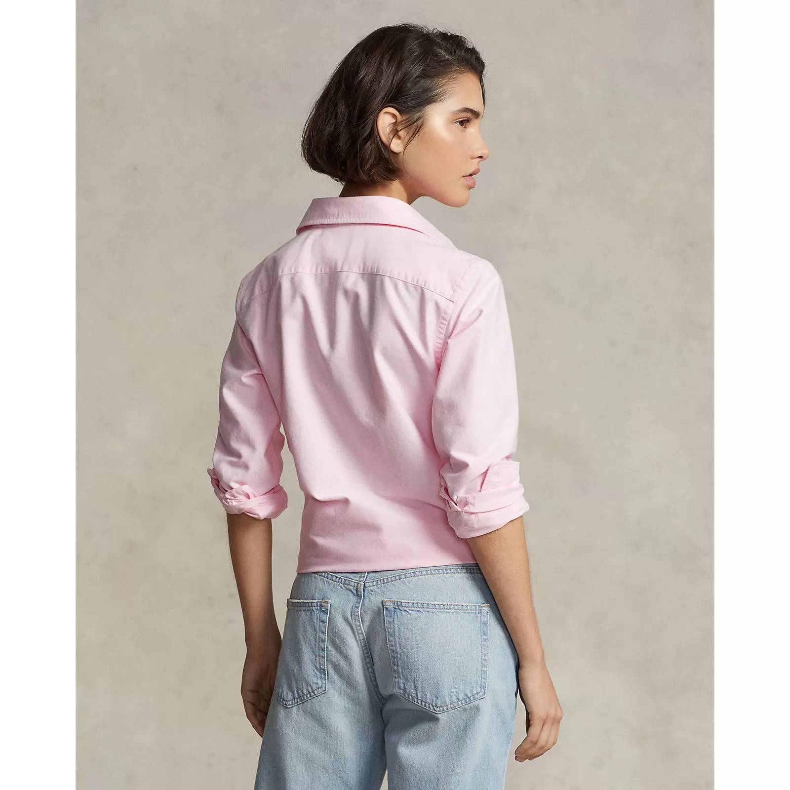 Classic Fit Oxford Shirt - Bath Pink