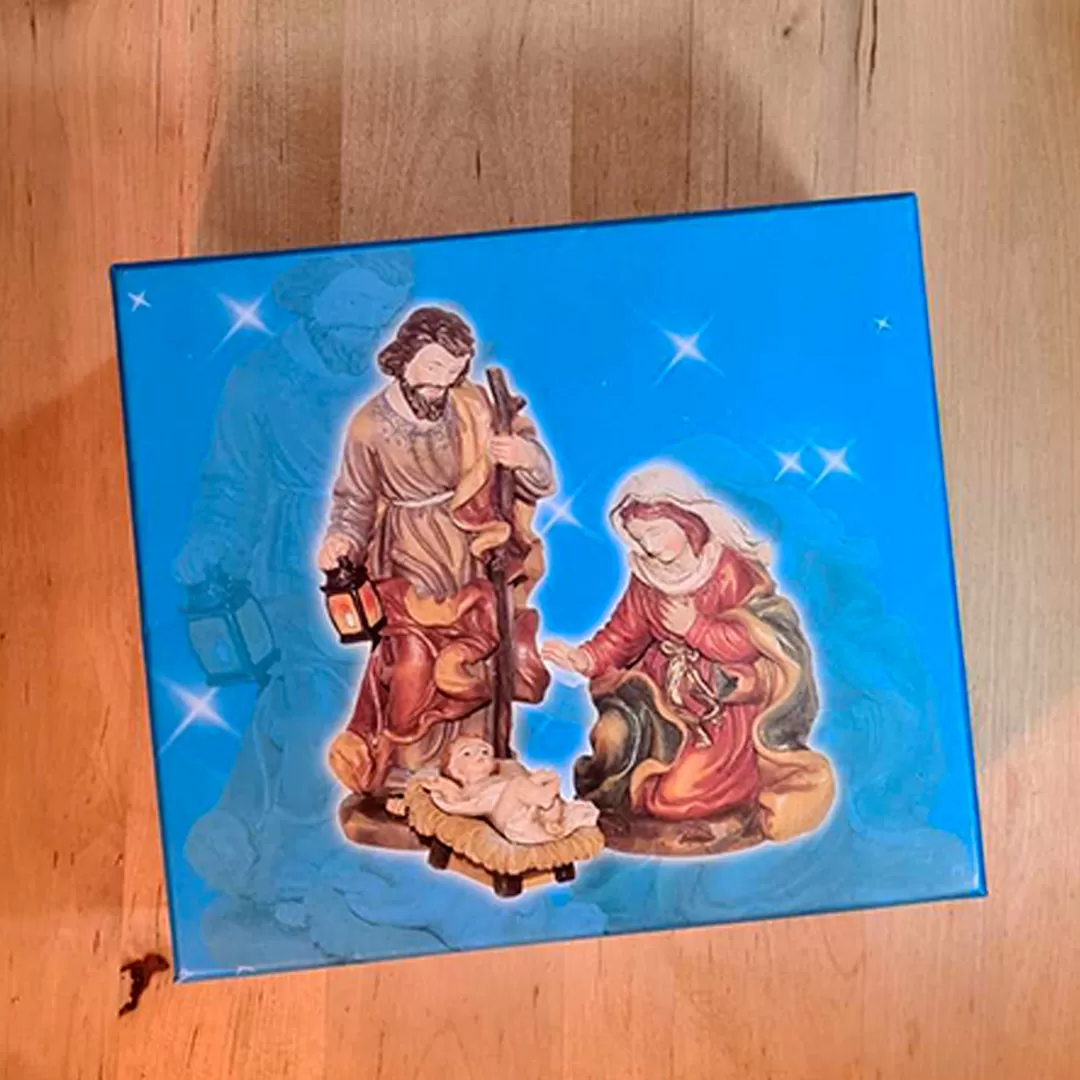 Classic Nativity Scene - 3 Pieces | 4.13'' | 10.5cm