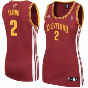 Cleveland Cavaliers Kyrie Irving Adidas Replica Jersey Womens - Burgundy | Ireland H4022O3