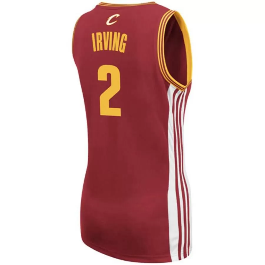 Cleveland Cavaliers Kyrie Irving Adidas Replica Jersey Womens - Burgundy | Ireland H4022O3